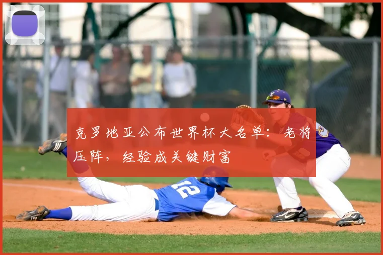 克罗地亚公布世界杯大名单:老将压阵,经验成关键财富